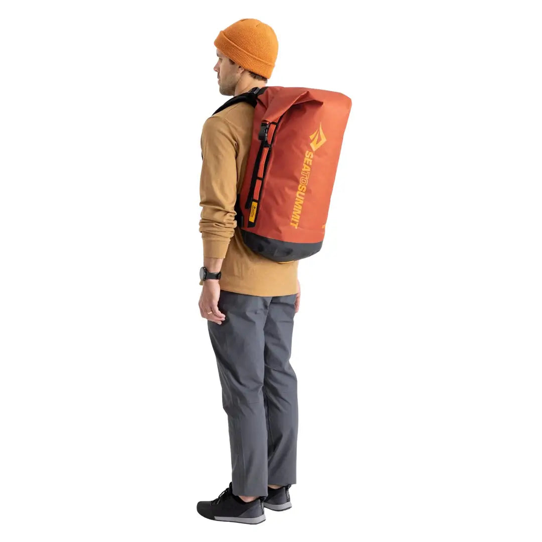 Sea to Summit Big River Dry Backpack - Waterproof Dry Bag for Kayaking, Camping & Outdoor Adventures - Lightweight & Durable Gear for Paddling, Hiking & Travel