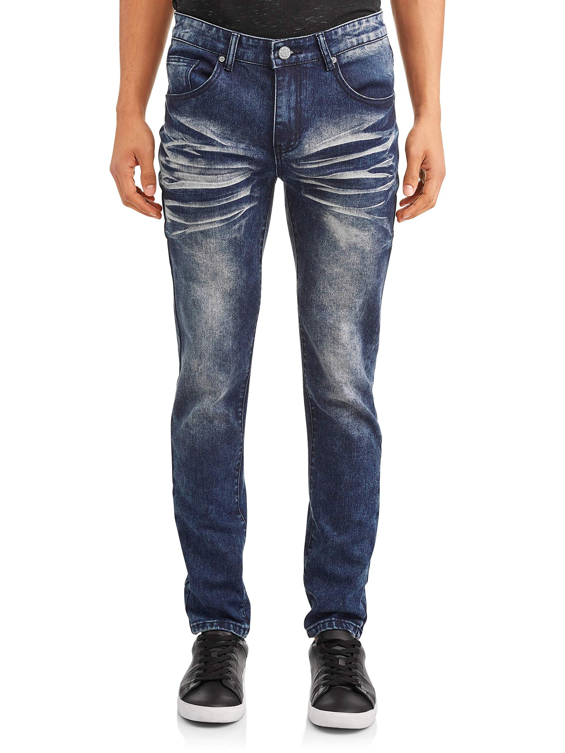 Premium Stretch Denim Jeans for Men - 5-Pocket Comfort Fit Dark Wash Jeans | Perfect for Casual Wear, Office & Weekend Outings