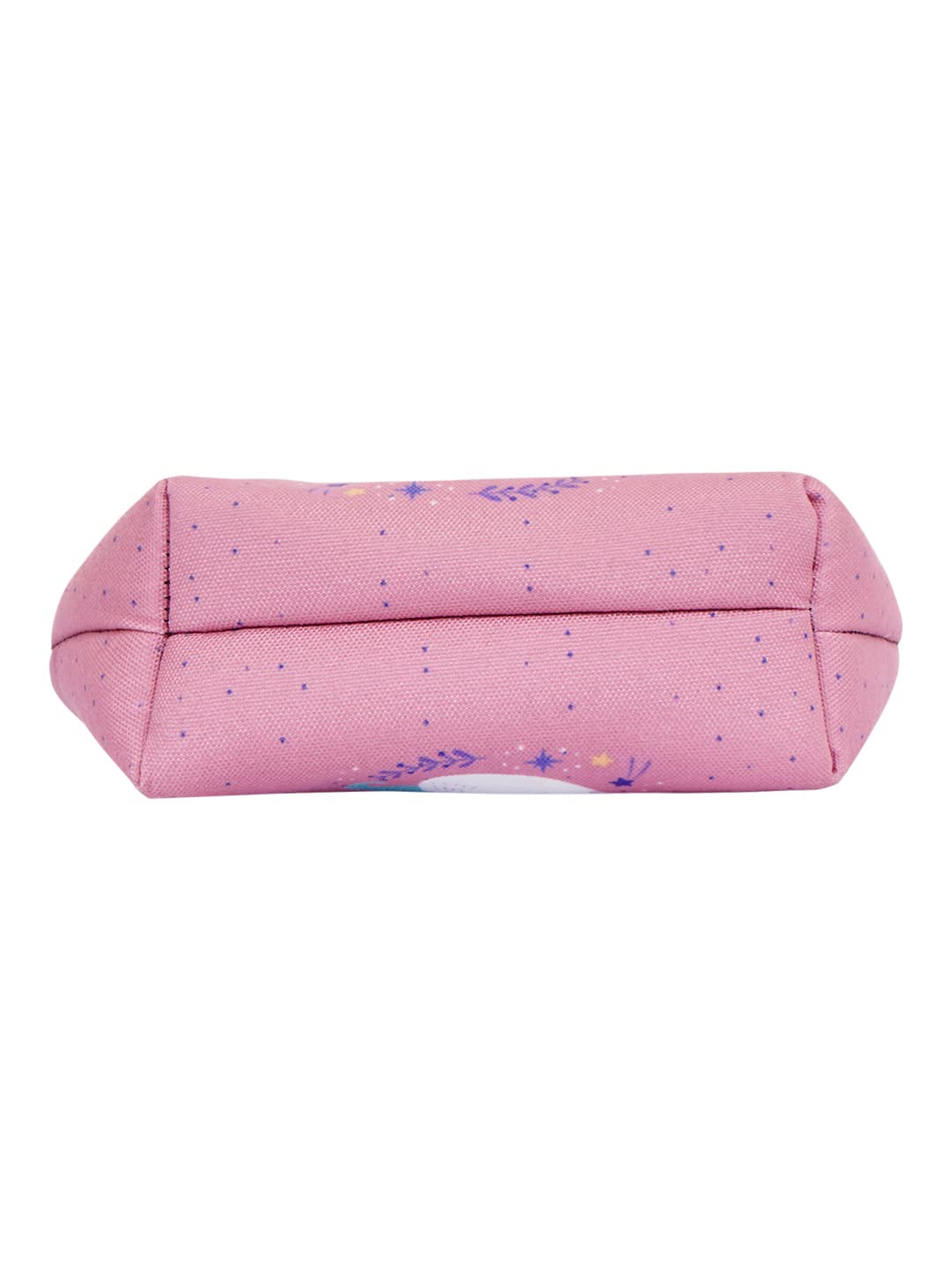 Crazyify Unicorn Printed Makeup Bag for Women - Waterproof Canvas Cosmetic Pouch with Zipper, Travel Toiletry Organizer for Makeup Brushes & Accessories | Perfect for Travel, Gym & Daily Use