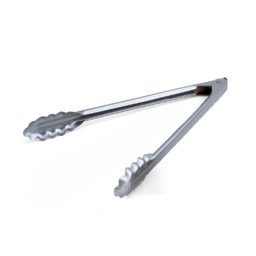 Edlund 4409HDL/12 Scallop Tongs, 9-Inch Stainless Steel Seafood Tongs for Cooking, Grilling & Serving - Perfect for Restaurants, BBQs & Home Kitchens