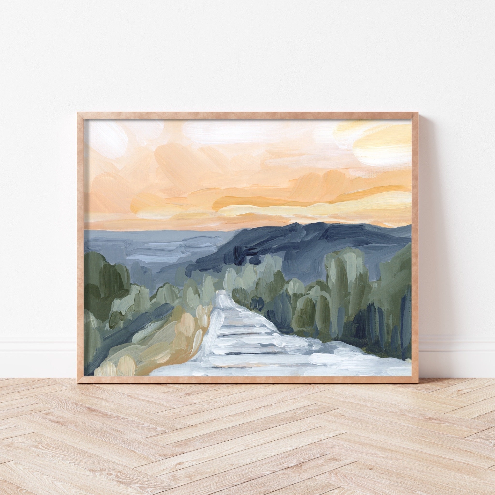 Manitou Incline Colorado Landscape Art Print - Scenic Mountain Wall Decor for Home & Office