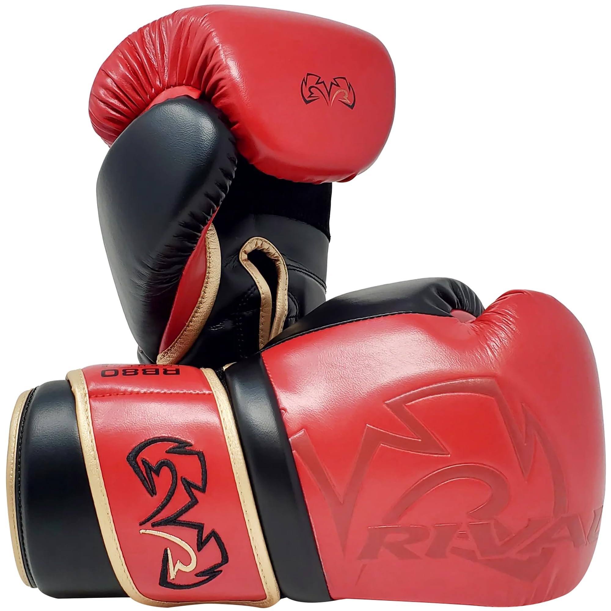 RIVAL RB80 Impulse Boxing Bag Gloves for Men & Women - High-Density Layered Foam Padding for Heavy Bag & Mitt Training - Perfect for Home Gym, Boxing Classes & MMA Workouts
