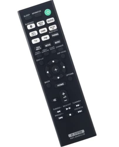 Original Remote Control Replacement for Sony AV Receiver STR-DH790/STR-DH190/STR-DH590 - Perfect for Home Theater & Entertainment Systems