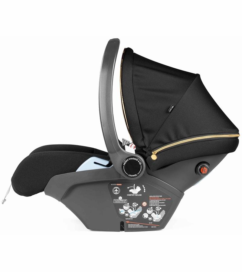 Peg Perego Primo Viaggio 4-35 Lounge Convertible Car Seat for Infants & Toddlers - Safe & Comfortable Baby Car Seat for Travel, Commuting, and Family Road Trips