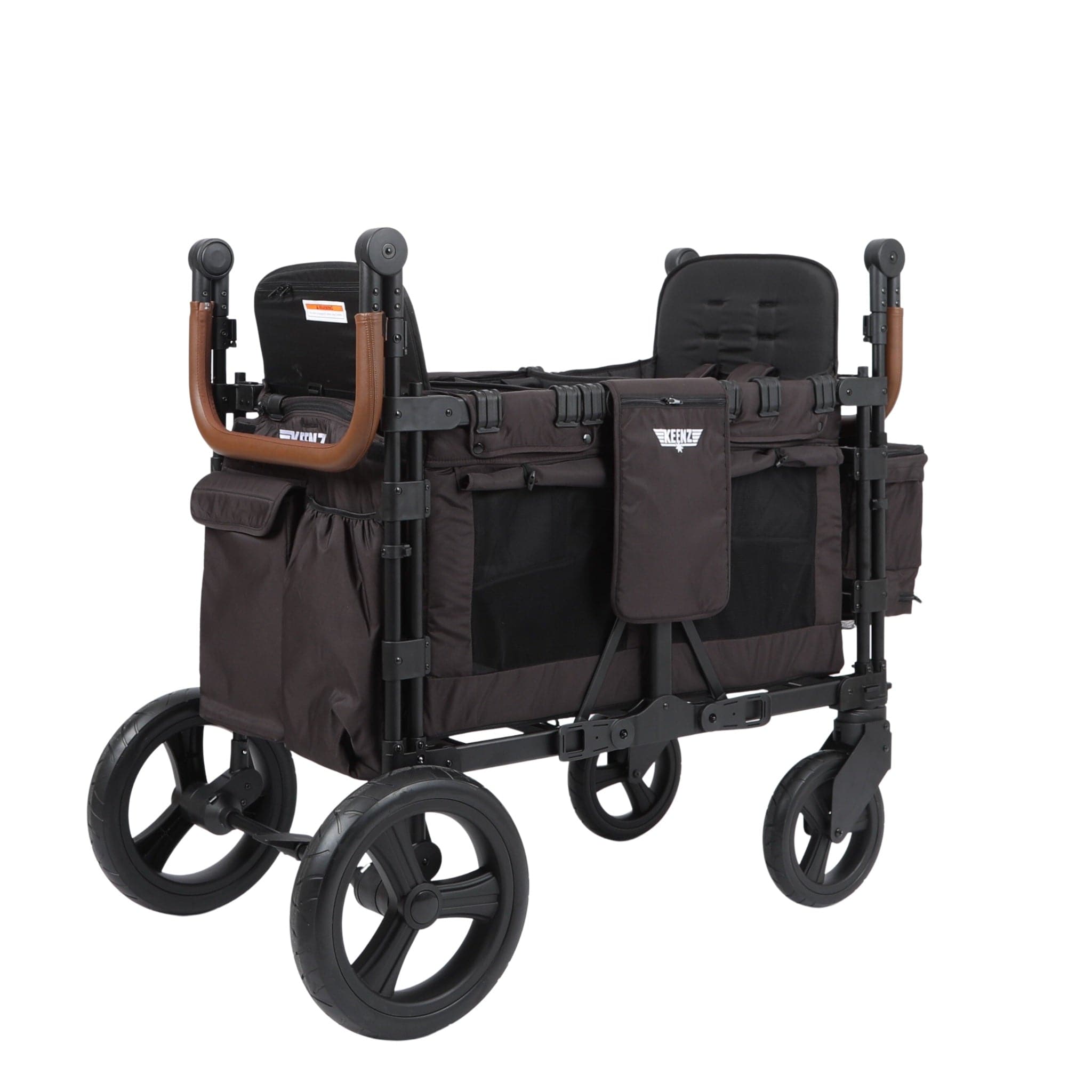 Keenz XC 2.0 2 Passenger Stroller Wagon - Lightweight Foldable All-Terrain Wagon for Kids & Toddlers - Perfect for Beach, Park, Camping & Outdoor Adventures