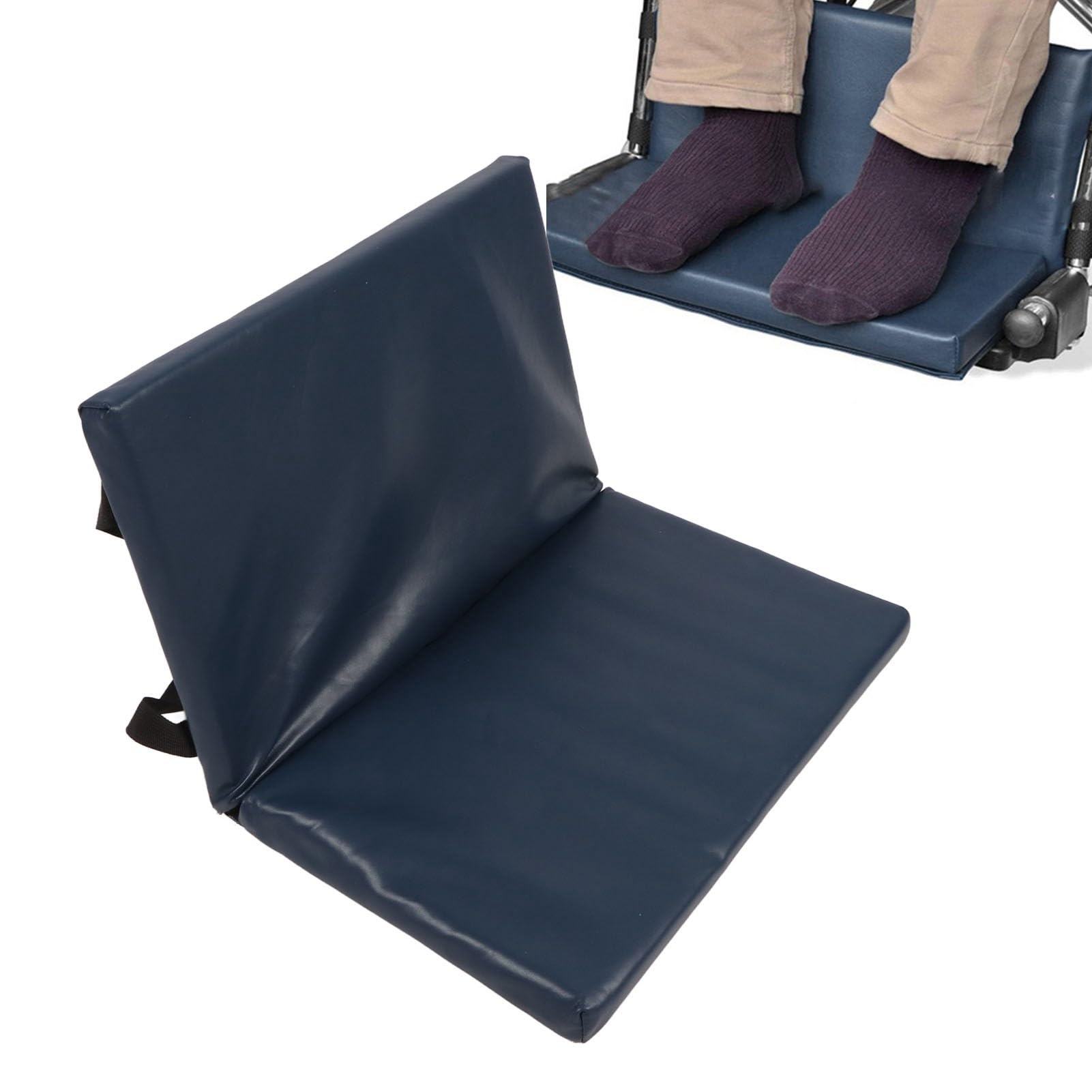 **LIZEALUCKY Wheelchair Foot Rest Extender - Adjustable Pedal Pad & Leg Elevating Cushion for Enhanced Comfort - Ideal for Elderly, Handicapped & Post-Surgery Mobility Support**
