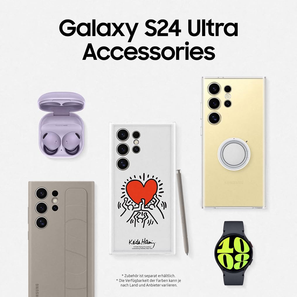 Samsung Galaxy S24 Ultra 5G AI Smartphone Unlocked | 12GB RAM 256GB Storage | 200MP Pro Camera with S Pen | Long Battery Life | Titanium Black | 3-Year Warranty | Perfect for Business Professionals & Mobile Photography Enthusiasts