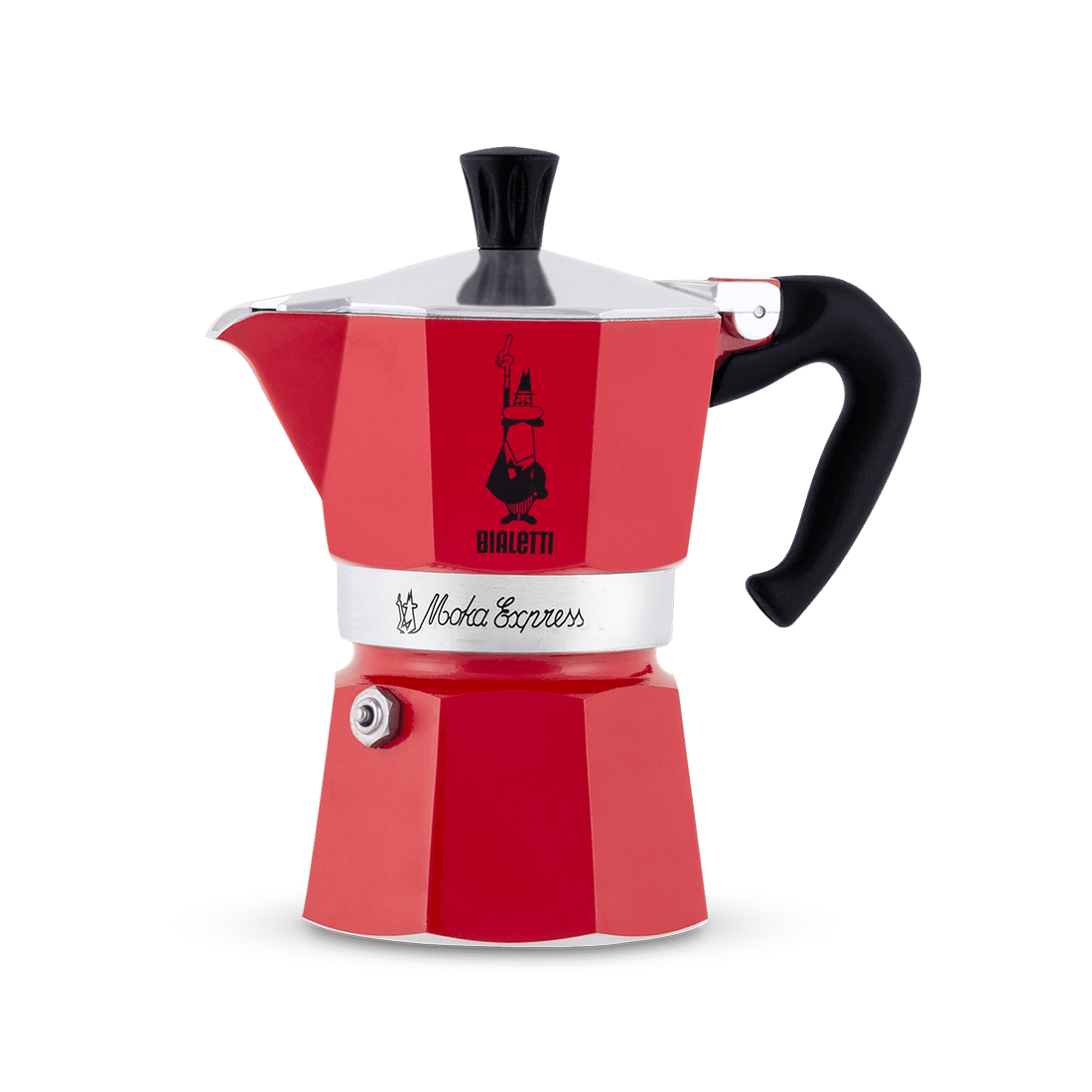 Bialetti Moka Express Stovetop Espresso Maker - 3 Cup Italian Coffee Pot for Home & Office - Perfect for Espresso, Latte & Cappuccino