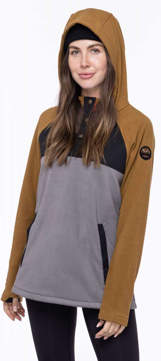 686 Women's Hemlock Fleece Hoodie 2023 - Soft Warm Winter Pullover for Outdoor Activities & Casual Wear
