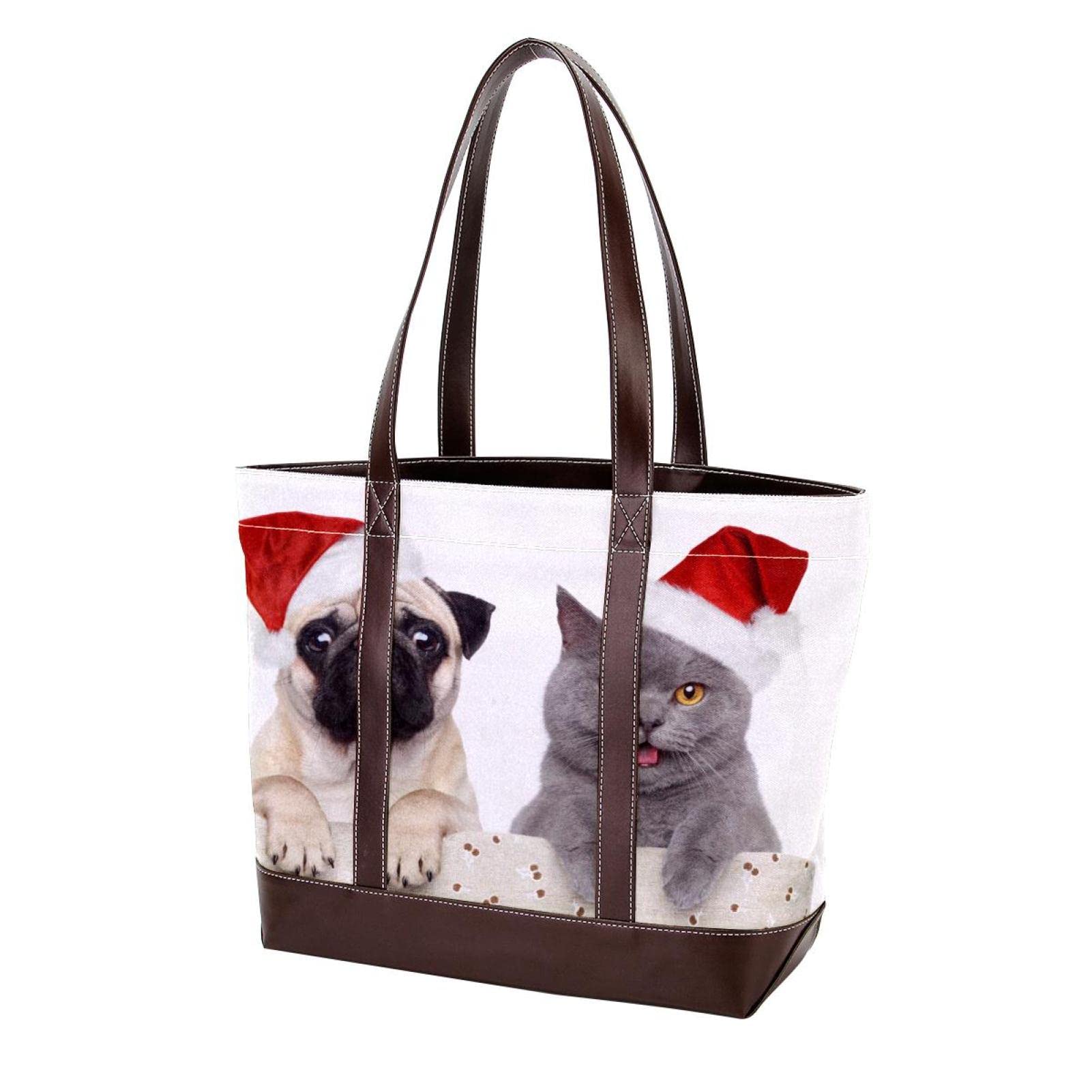 Stylish Marine Cartoon Lifeline Tote Bag - Large Leather Canvas Purse for Women, Top Handle Shoulder Satchel Hobo Bag - Perfect for Beach Outings, Shopping & Daily Use