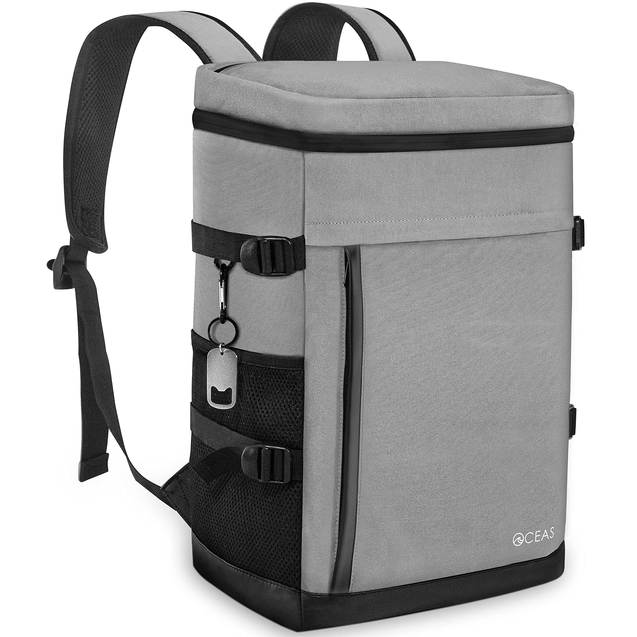 Oceas Insulated Cooler Backpack - 40 Can Waterproof Soft Cooler Bag with Leak-Proof Design - Keeps Lunch, Beer & Ice Cold for 16 Hours - Travel Backpack Cooler for Men & Women - Perfect for Camping, Picnics, Beach Trips & Outdoor Adventures