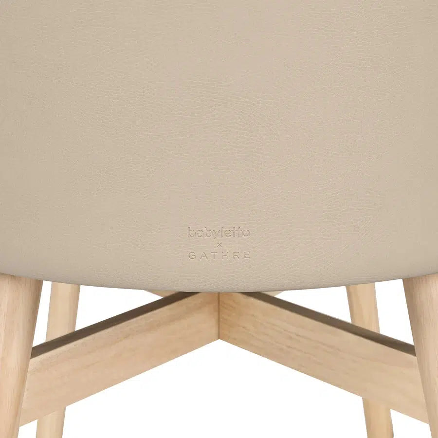 Babyletto Capsule Bassinet - Portable & Lightweight Baby Crib for Newborns | Safe Sleep Space for Nursery, Bedroom & Travel | Millet Design