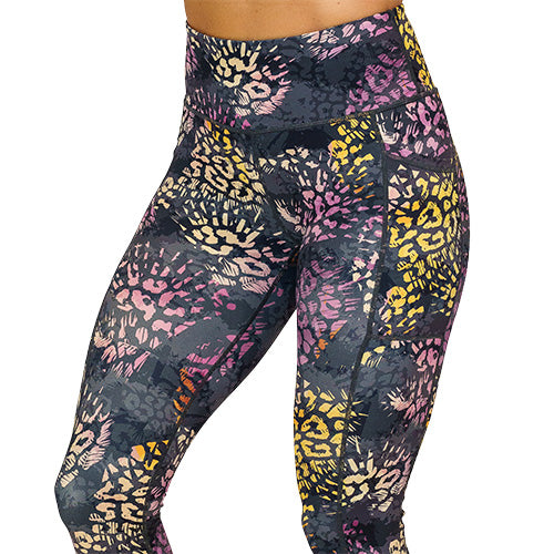 Untamed Leggings for Women - High Waist Yoga Pants with Pockets, Tummy Control & 4-Way Stretch - Perfect for Workouts, Running, Lounge & Everyday Wear