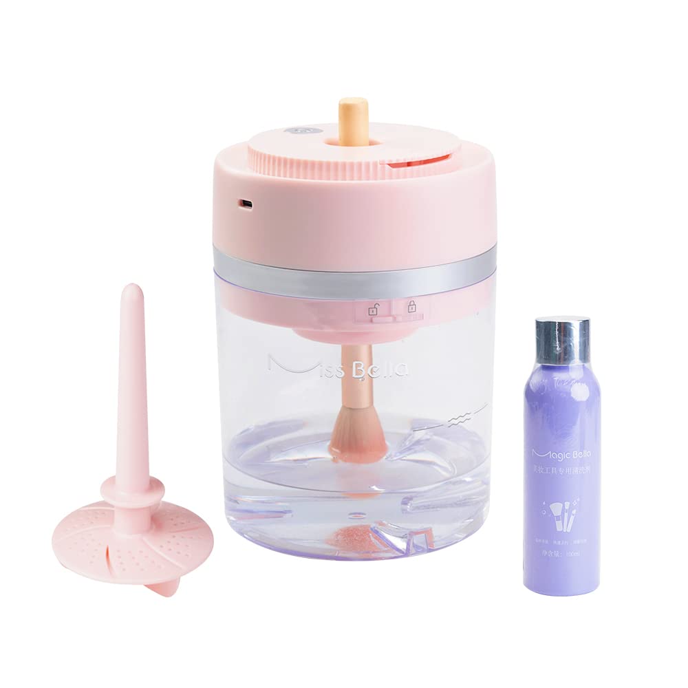 Electric Makeup Brush Cleaner & Dryer Machine - USB Charging Automatic Cleaning Device for Cosmetics Brushes & Sponges - Perfect for Home & Professional Makeup Artists