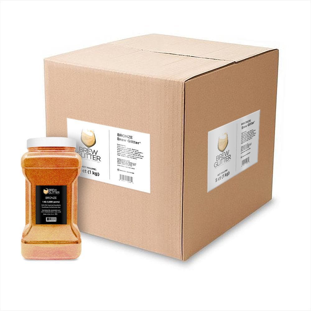 Bronze Brew Glitter® - Bulk Wholesale Glitter for Crafts, DIY Projects, and Resin Art - Perfect for Nail Art, Soap Making, and Home Decor