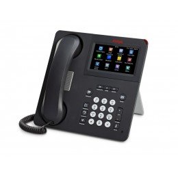 Avaya 9641G IP Phone for Business VoIP Communication - Corded Desktop Telephone with LCD Display (Power Adapter Sold Separately) - Ideal for Office, Call Center & Remote Work Setup