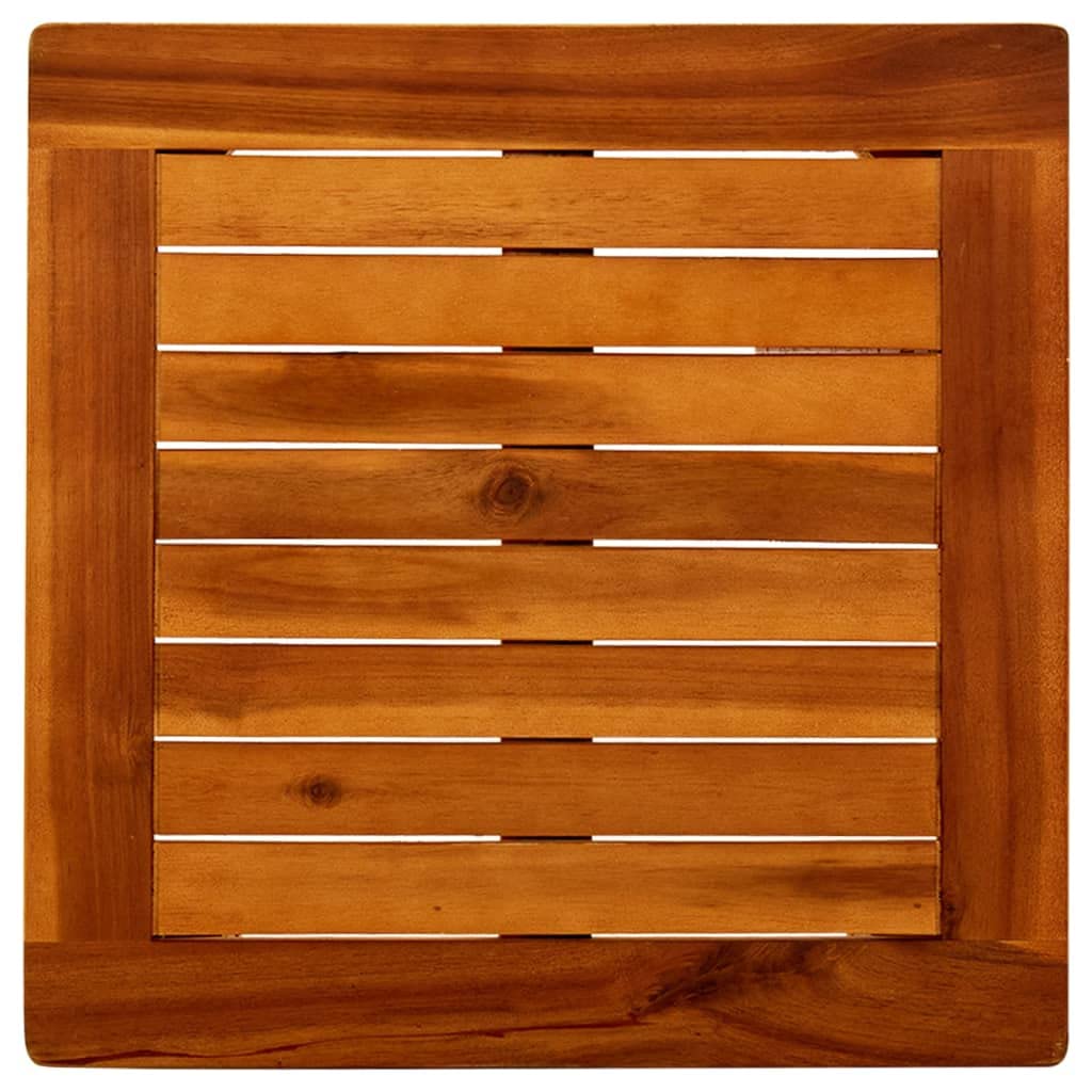 Acacia Wood Bistro Table - 17.7