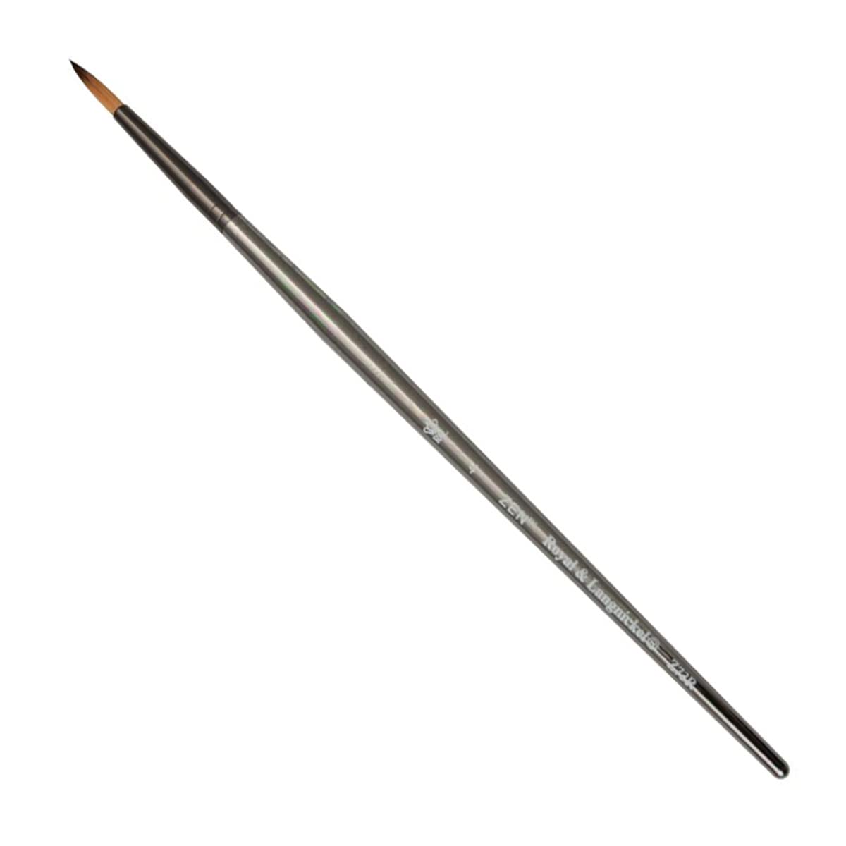 Royal & Langnickel Zen Series 73 All Media Paint Brushes - Round 4 Brush Set for Acrylic, Oil, Watercolor - Perfect for Artists, Beginners & Professional Painting