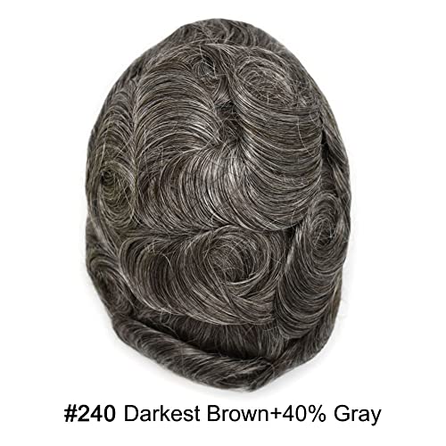#240 #2 Darkest Brown+40% Grey