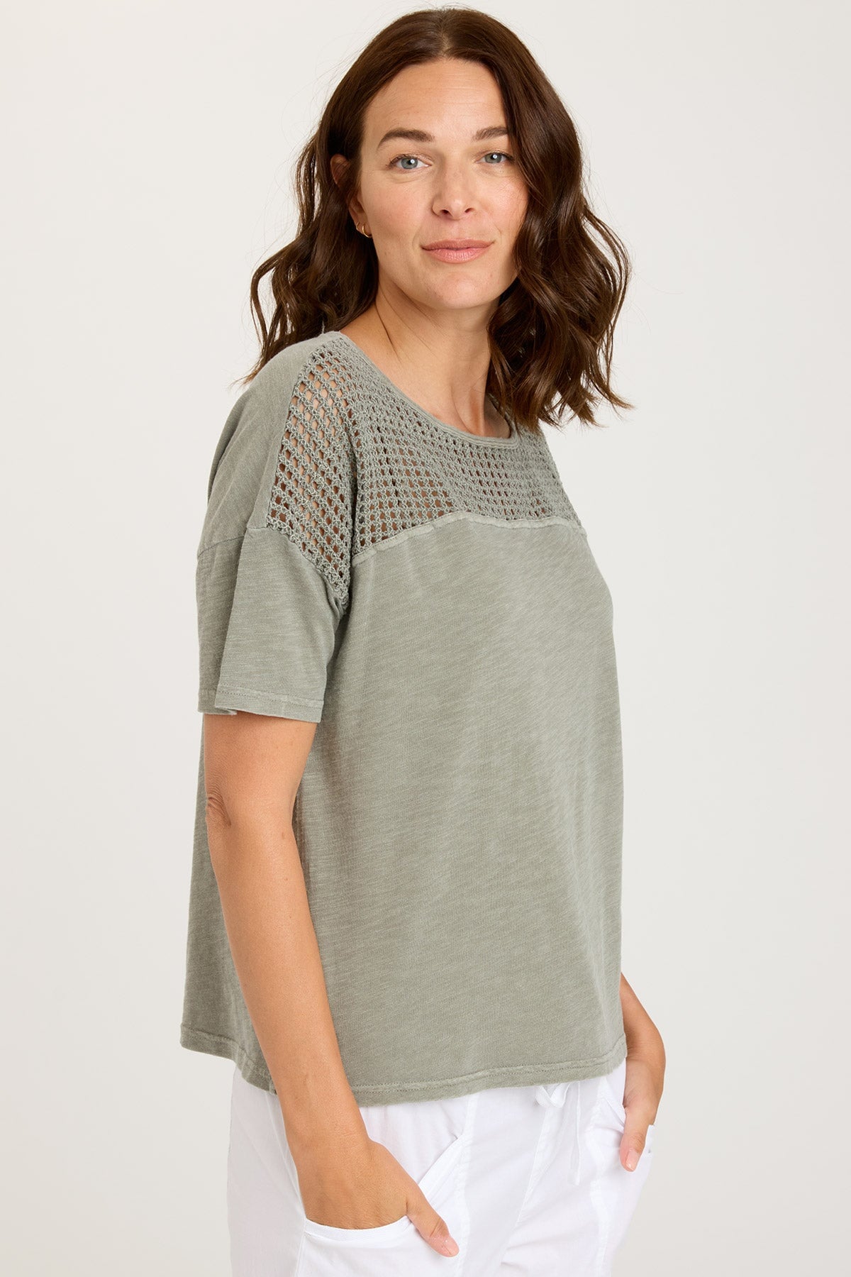 Minette Tee Sanctuary Pigment - Soft & Stylish Women's Graphic T-Shirt for Casual Wear & Everyday Comfort