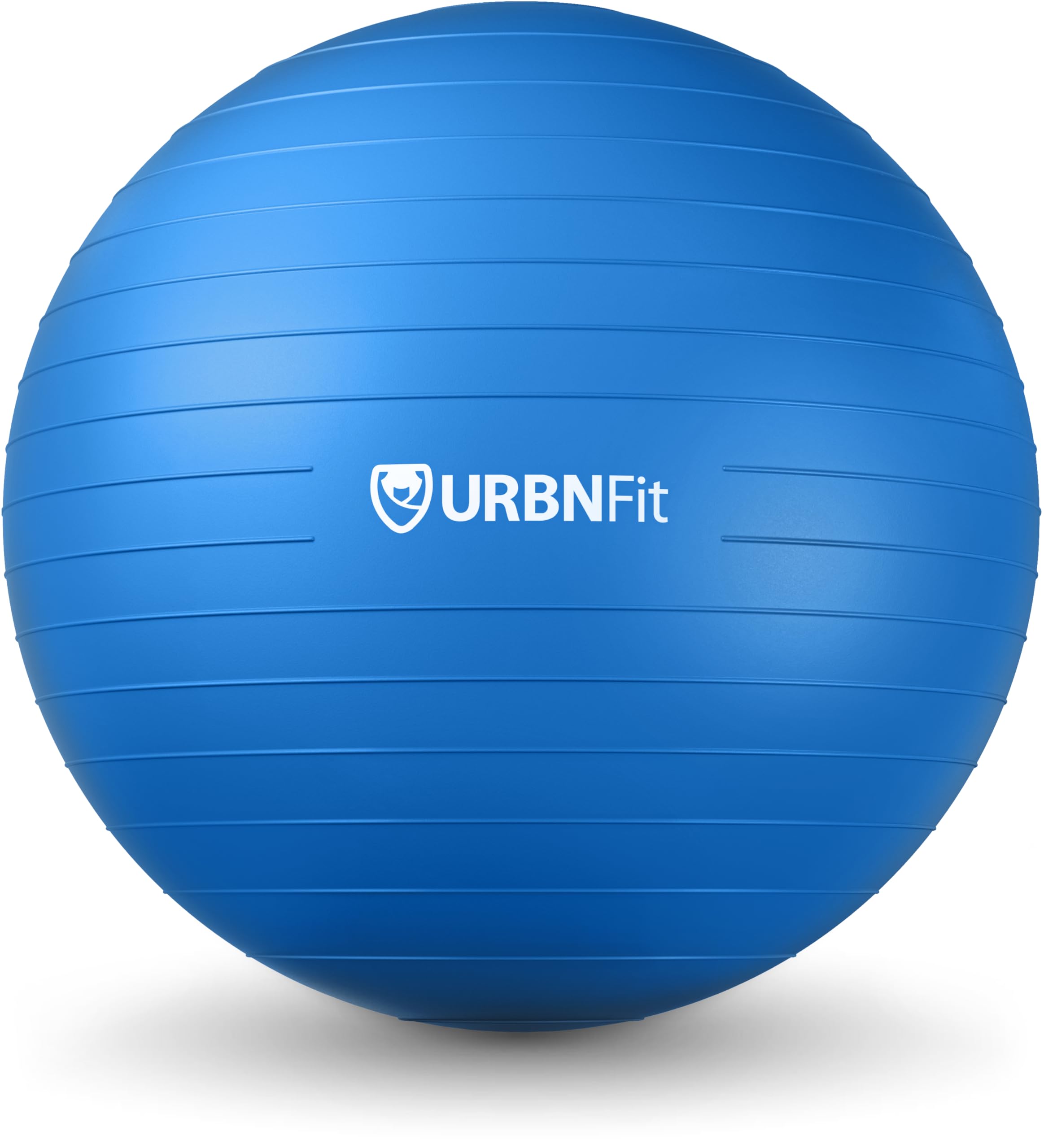 URBNFit Anti-Burst Exercise Ball - Premium Yoga & Stability Ball for Workouts, Pregnancy, Office & Gym - Includes Quick Pump - Perfect for Home Fitness, Pilates, Physical Therapy & Posture Support