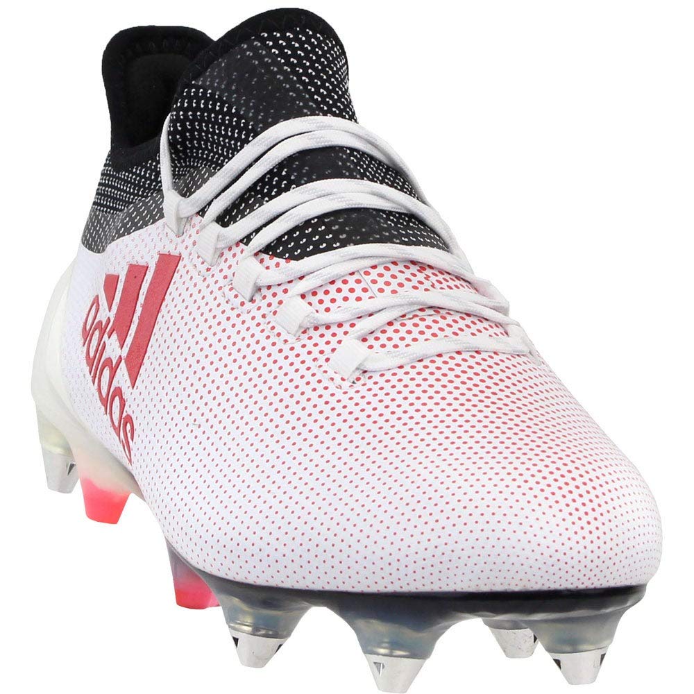 adidas X 17.1 Men's Soccer Cleats - White Football Shoes Size 6.5 D - Perfect for Artificial Turf & Grass Fields - Lightweight for Enhanced Performance