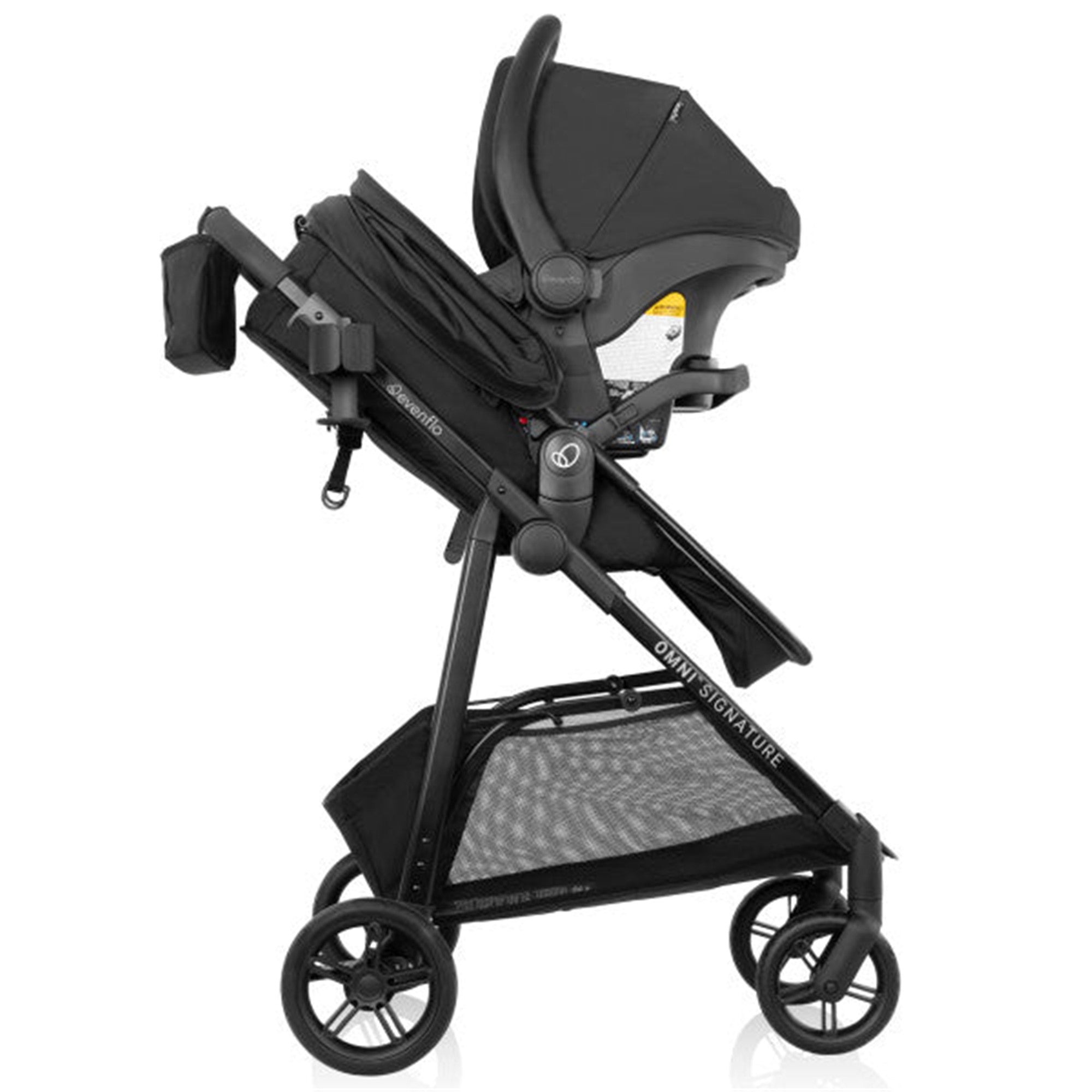 Evenflo Omni Signature Travel System - Lightweight Stroller & Infant Car Seat Combo for Safe & Convenient Travel | Perfect for Newborns, Toddlers & On-the-Go Parents