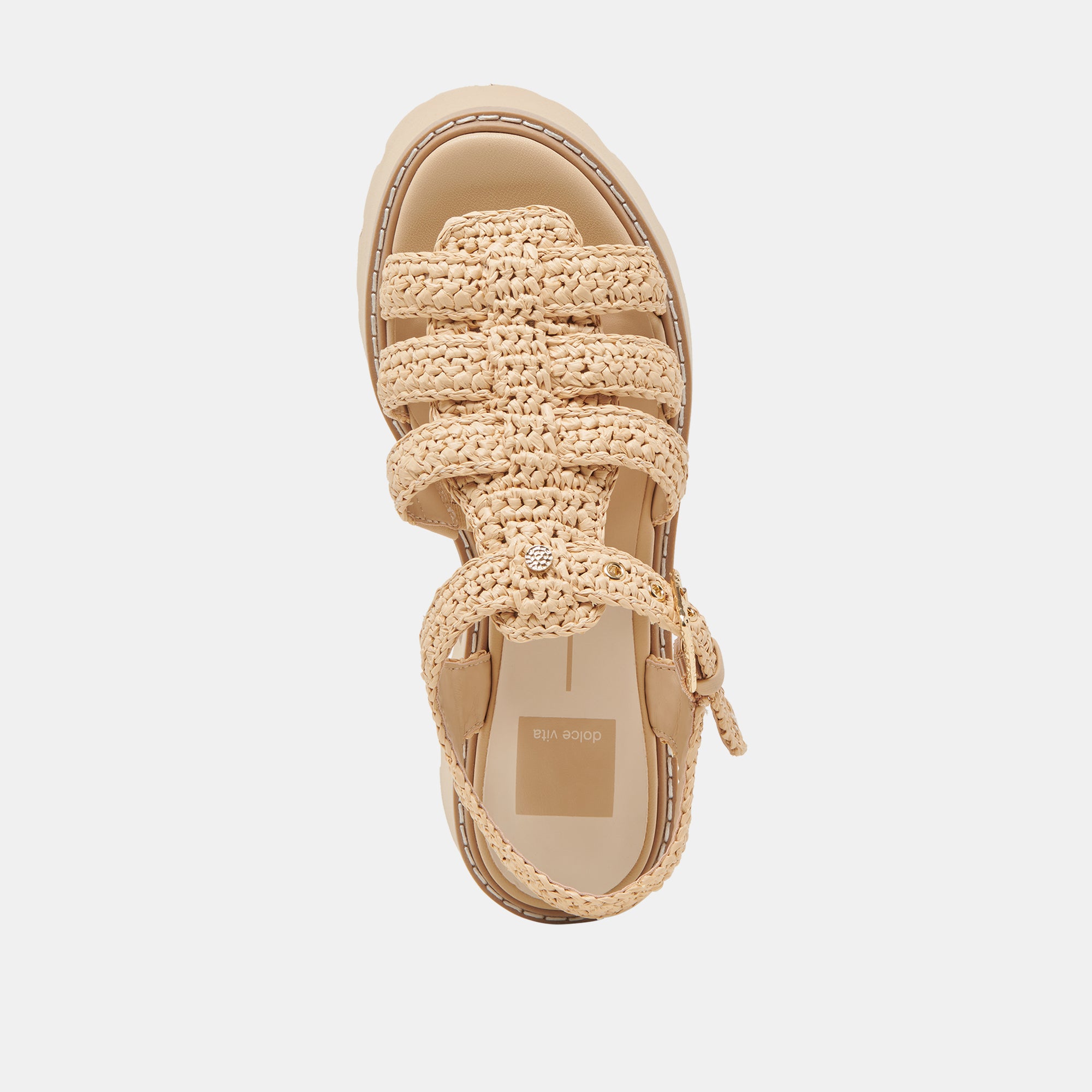 Lattice Sandals for Women - Natural Knit Breathable Comfortable Summer Beach Walking Shoes | Perfect for Casual Outfits, Vacations, and Outdoor Activities
