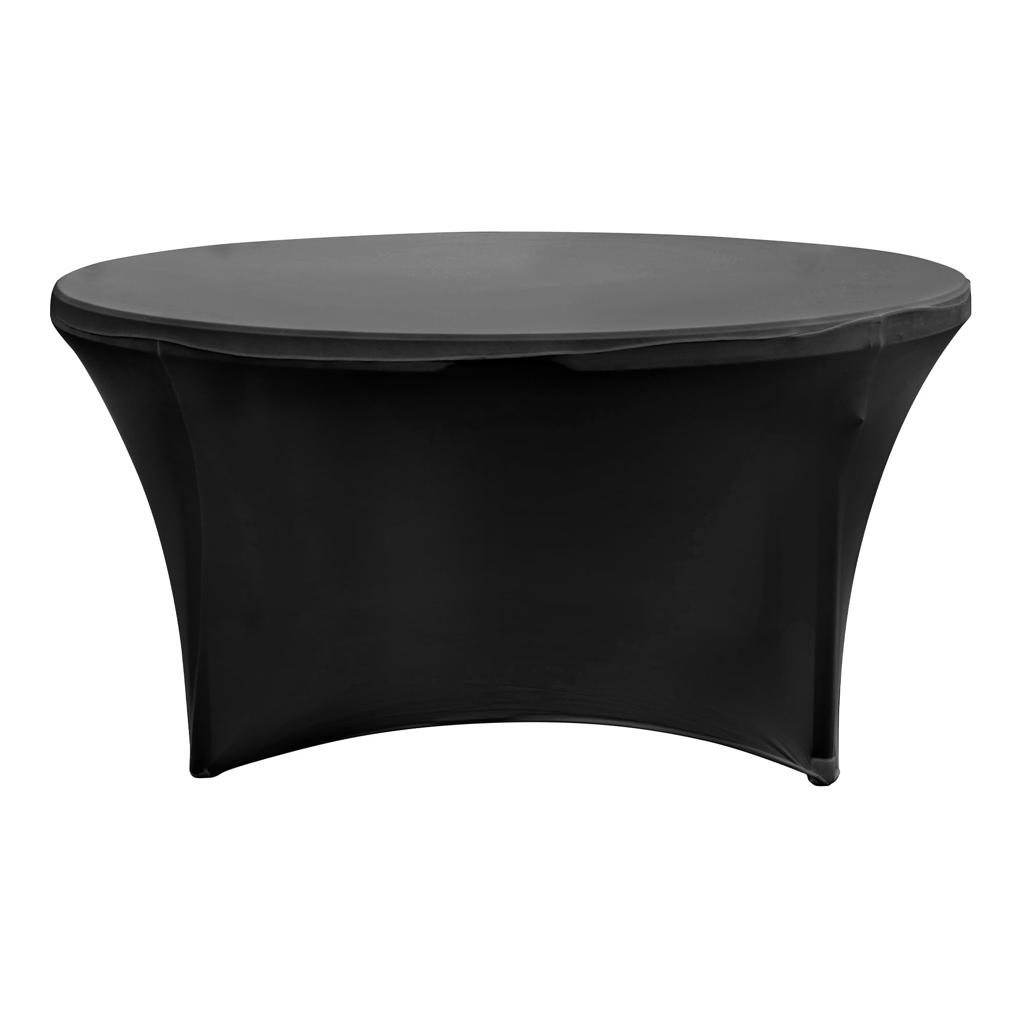 Elegant Round Fitted Spandex Tablecloth - 72