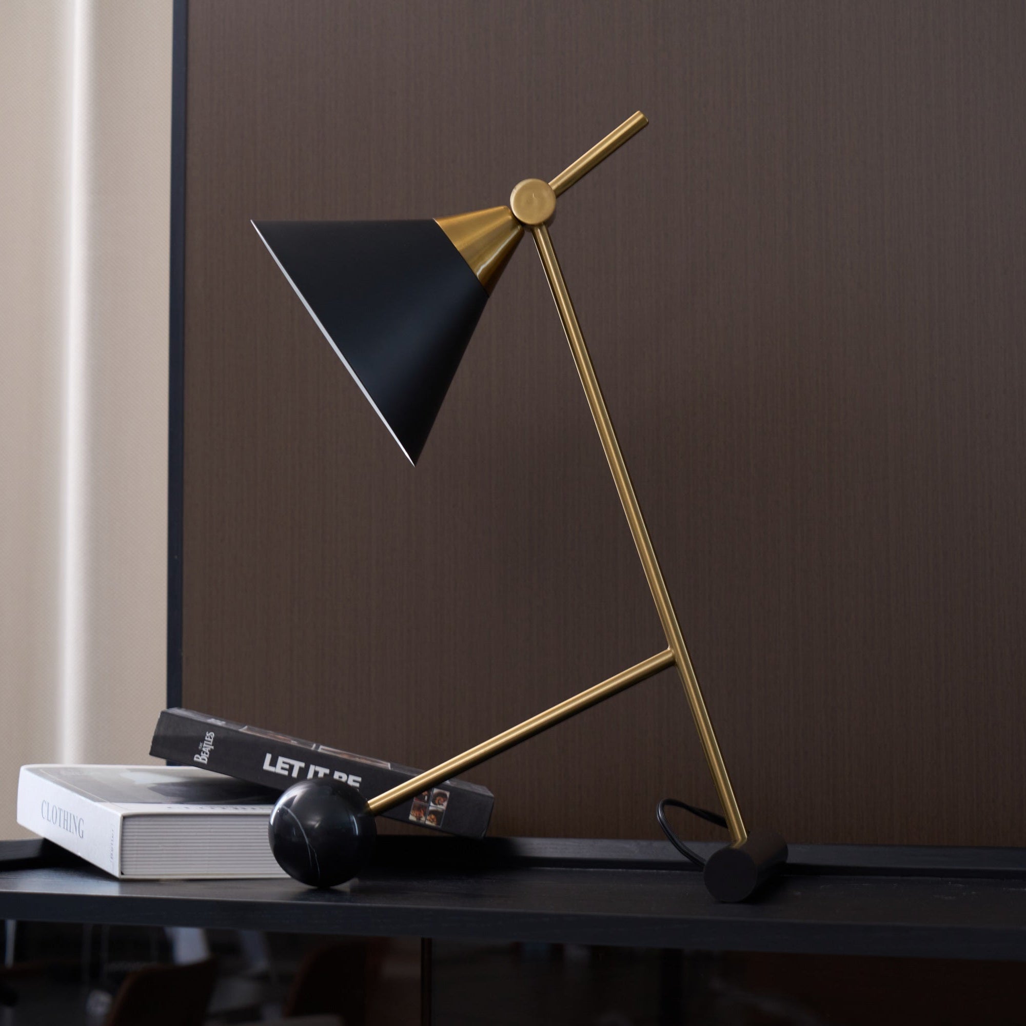 Cleo Table Lamp - Modern LED Desk Light for Home Office, Bedroom & Living Room | Stylish Nightstand Lamp with Adjustable Brightness | Perfect for Reading, Working & Relaxing