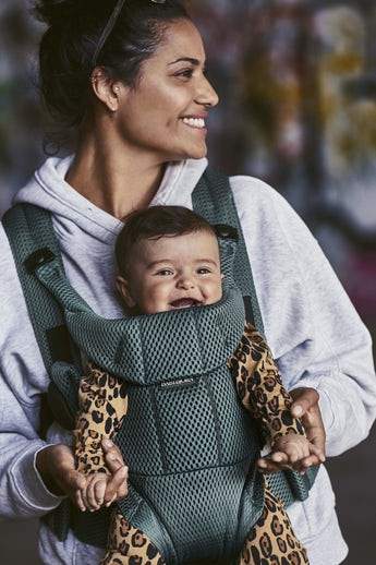 BabyBjorn Baby Carrier Free 3D Mesh - Ergonomic & Breathable Infant Carrier for Hands-Free Parenting - Perfect for Newborns, Walks, Shopping & Travel