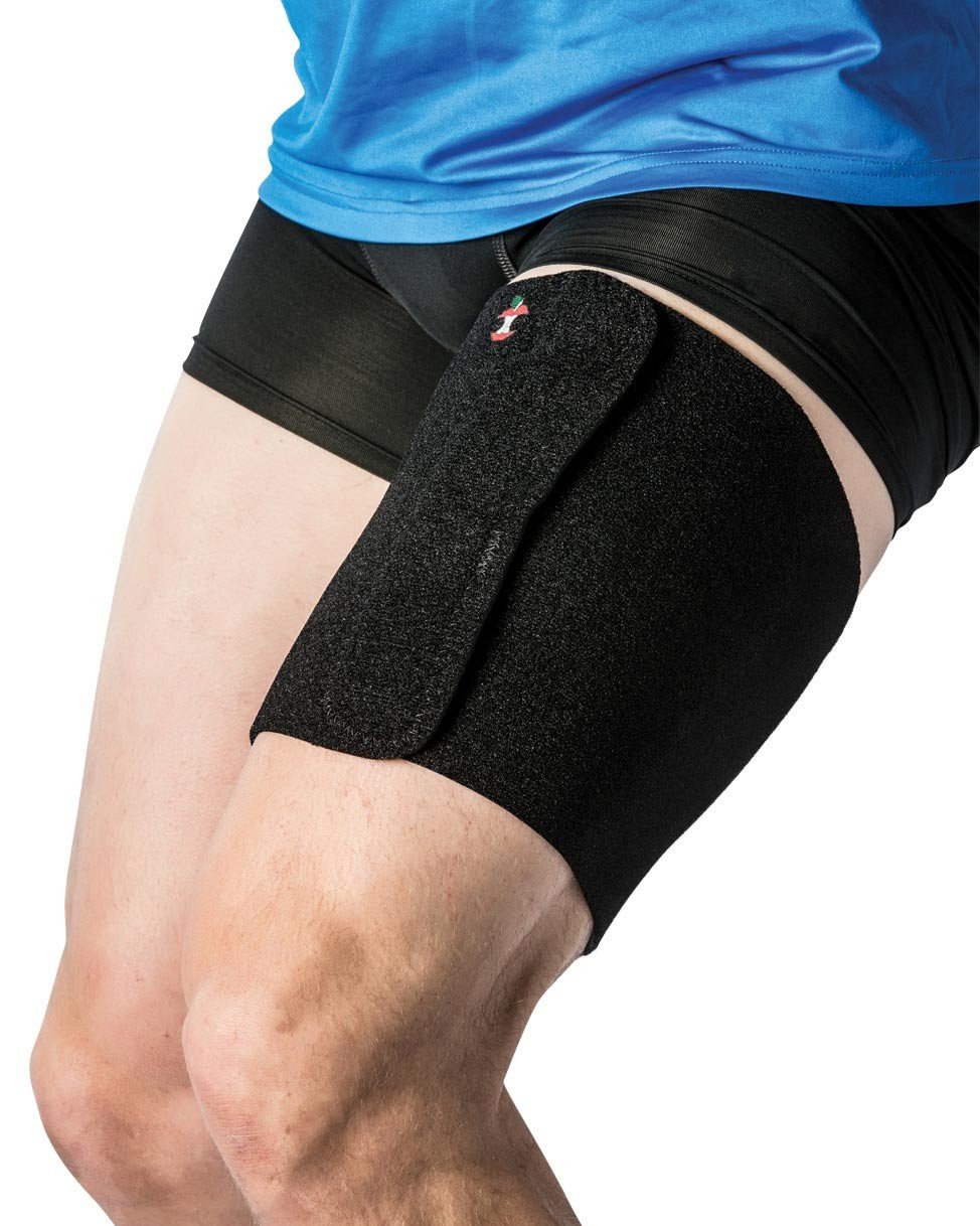 Core Products Thigh Wrap - XLarge for Women & Men | Adjustable Compression Support for Thighs, Legs & Muscles | Ideal for Running, Workouts & Post-Surgery Recovery