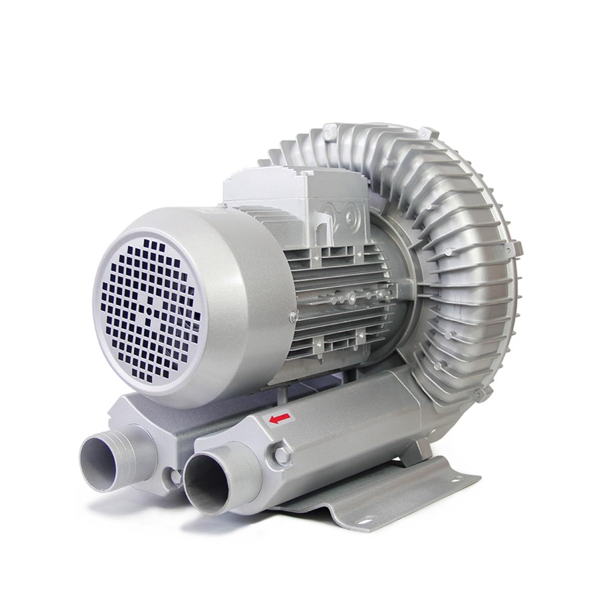 110V 50Hz Regenerative Blower for Sewage Aeration - 0.5HP to 1.49HP Aluminum Alloy Centrifugal Blower with Vacuum Pressure - Ideal for Wastewater Treatment, Aquaculture & Industrial Aeration Systems