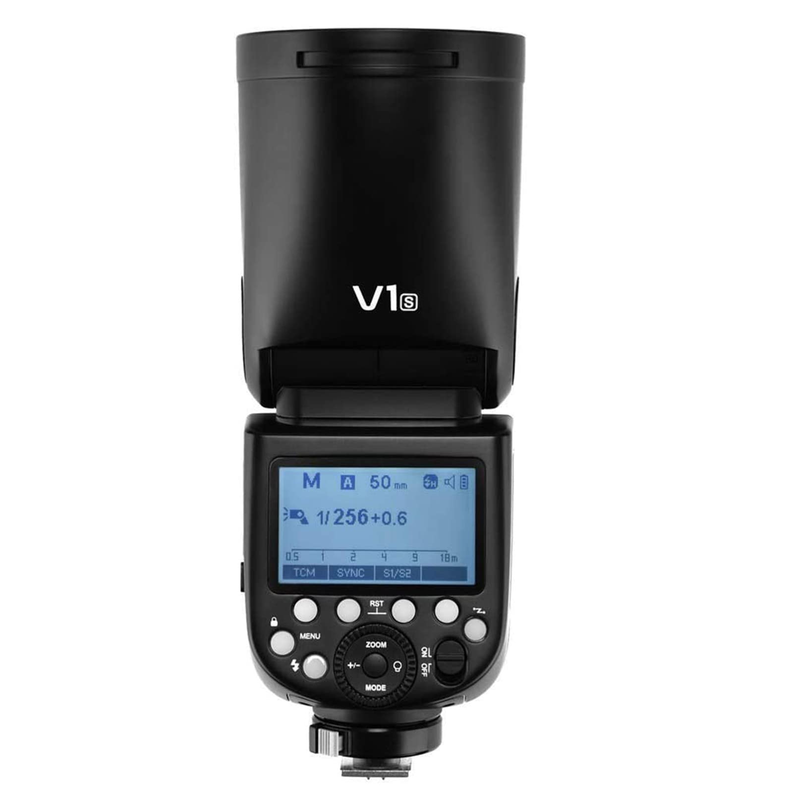Godox V1-S Round Head Flash Speedlite for Sony DSLR Cameras with ML-CS1625 Diffuser - HSS 1/8000, 1.5s Recycle Time - Perfect for Portrait, Wedding & Off-Camera Photography