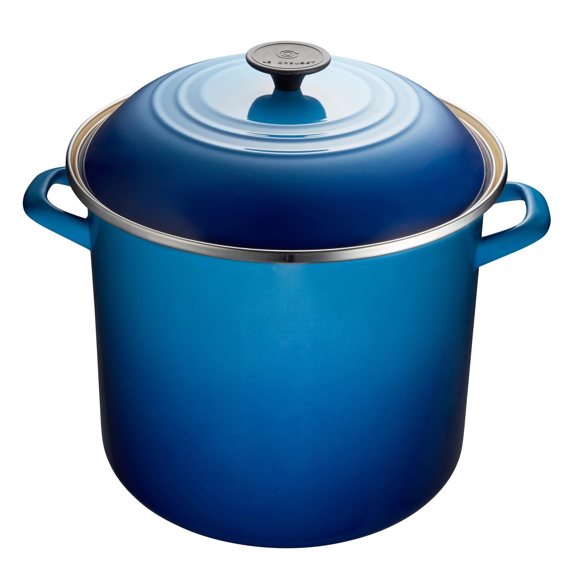Le Creuset Enameled Cast Iron Stock Pot - 6.75 Qt Dutch Oven for Soups, Stews & Braising | Stovetop & Oven Safe | Kitchen & Cooking Essential
