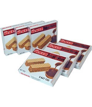 Premium 6-Pack Chocolate Wafers - Rich Cocoa Baking Discs for Cookies, Cakes & Desserts - Perfect for Home Baking, Party Treats & Holiday Gifting