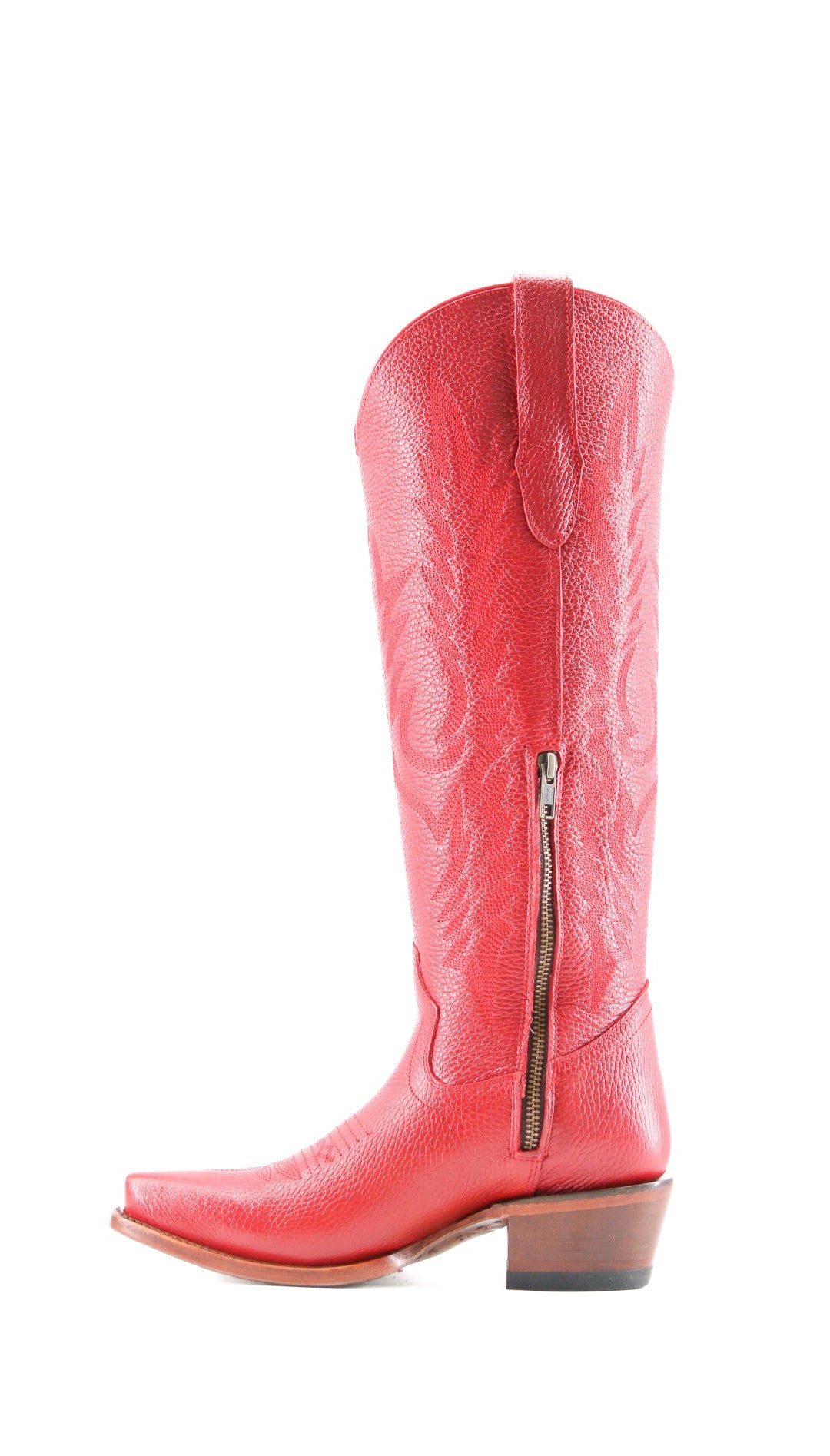 Scarlett Women's Tall Snip Toe Cowgirl Boots - Western Riding Boots for Country Dancing, Rodeo & Fashion Outfits