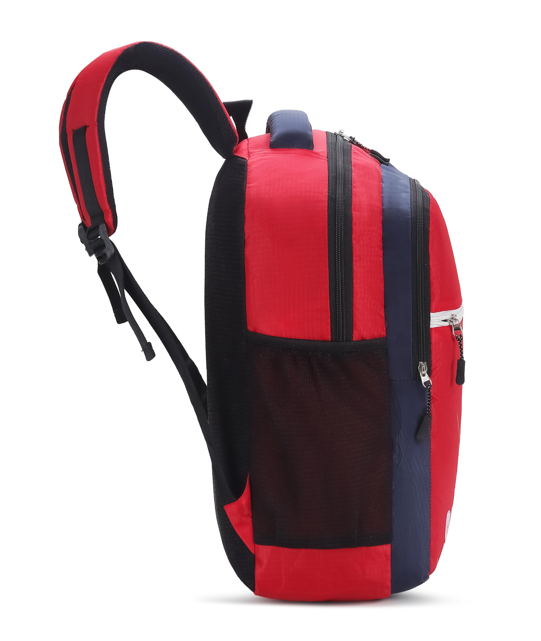 Styluxe Lightweight Red & Blue Backpacks for Boys, Girls, Men & Women - Durable School, College, Office & Travel Laptop Bag - Perfect for Daily Commute, Campus Life & Business Trips