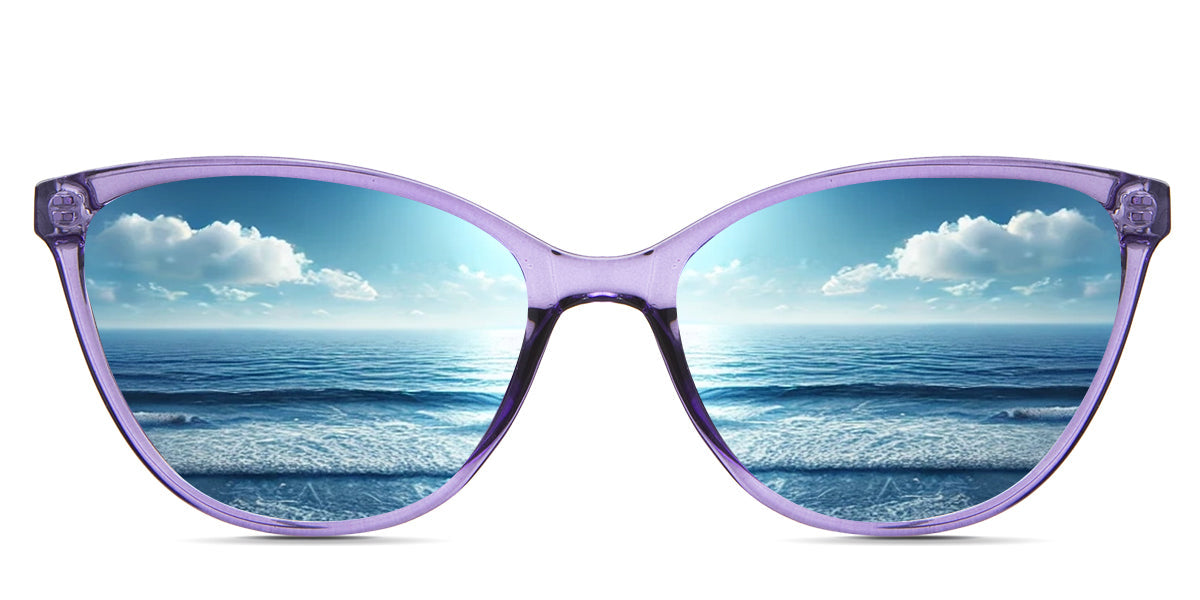 Zayla Women's Prescription Polarized Sunglasses - UV Protection, Anti-Glare for Driving, Outdoor & Fashion Use