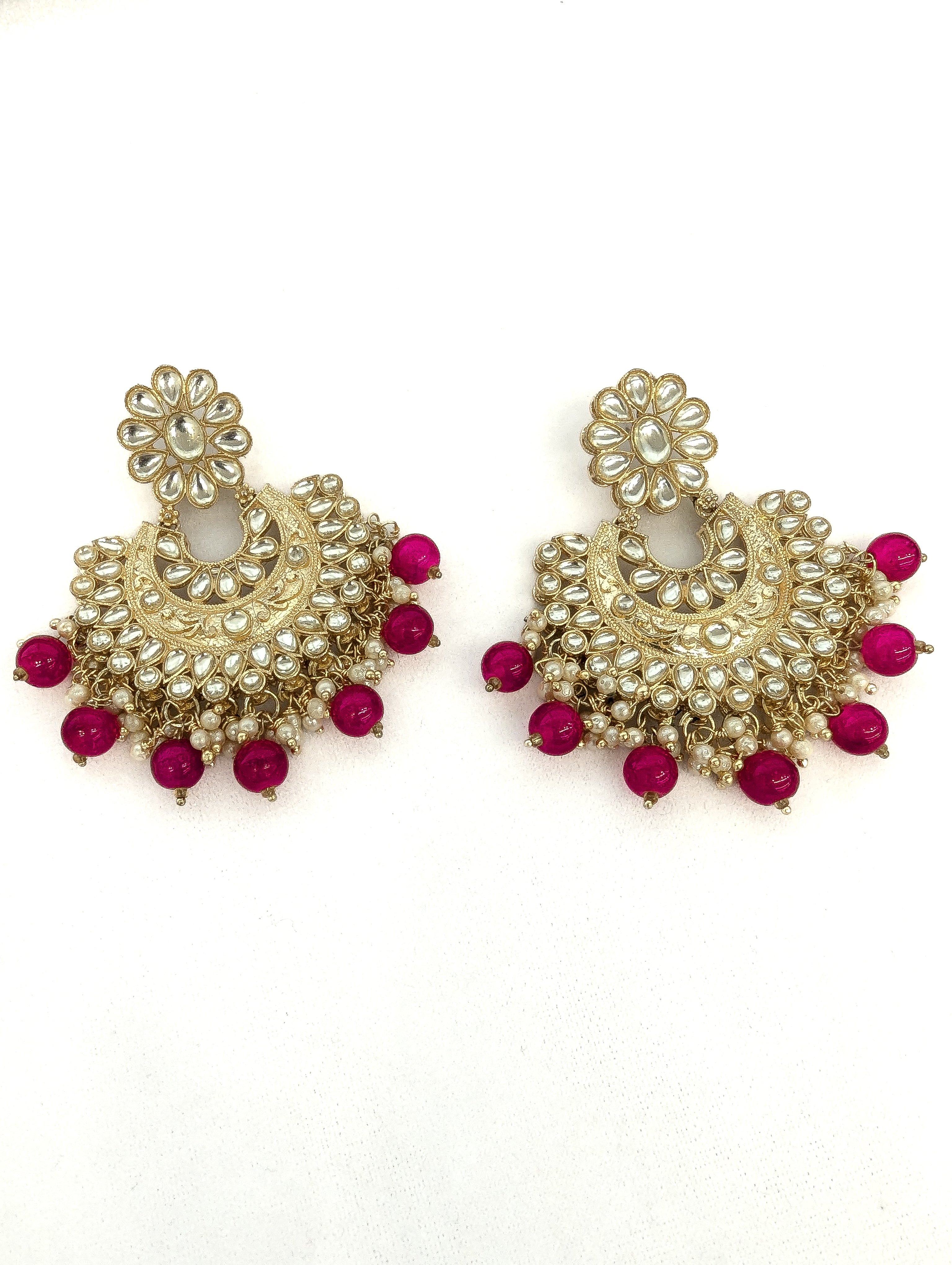 Nitya Stone Earrings for Women - Handmade Boho Dangle Jewelry, Natural Gemstone Drop Earrings for Casual & Party Wear
