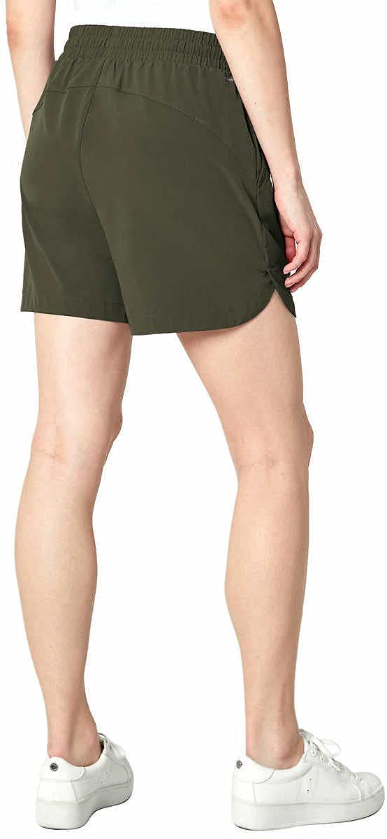 Mondetta Women's Pull-On Stretch Shorts - Comfortable Casual Wear for Running, Yoga & Lounge