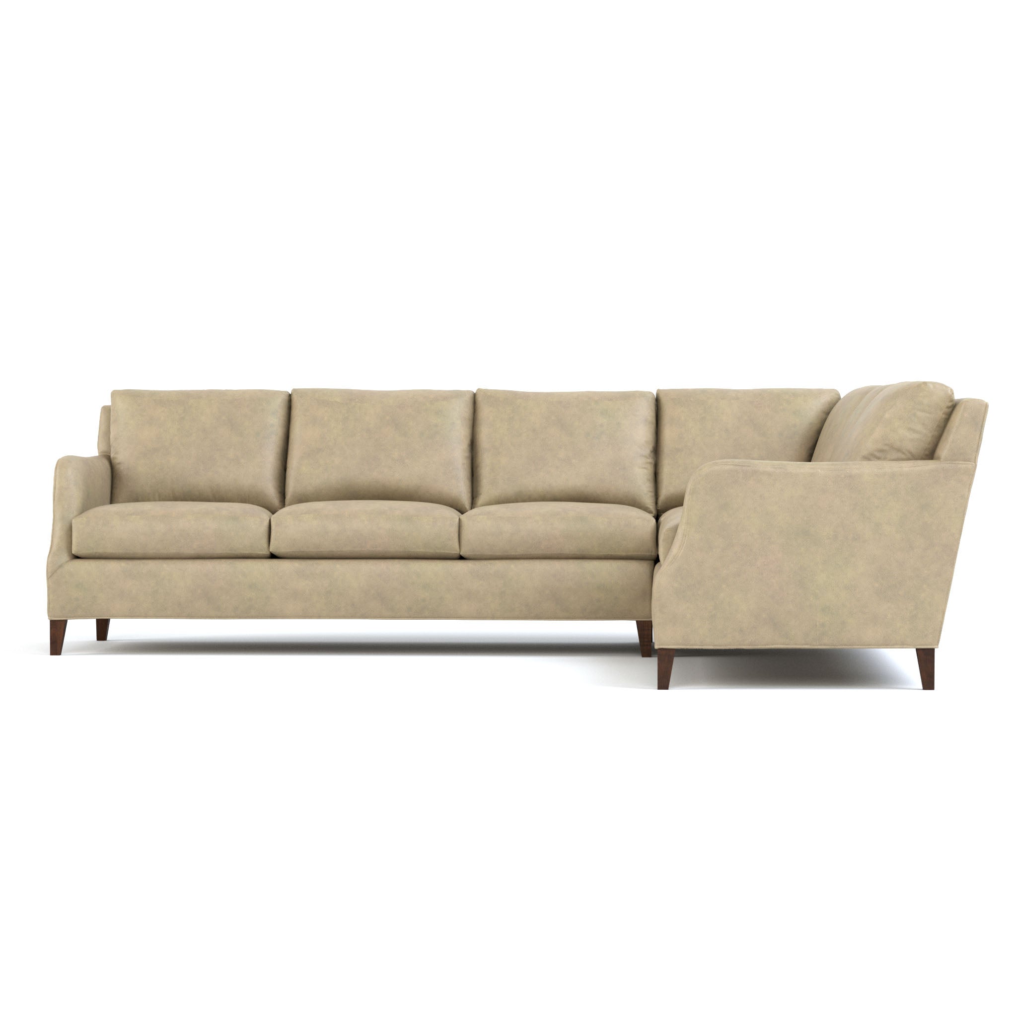 Harper Modern Sectional Sofa - Comfortable L-Shaped Couch with Reversible Chaise for Living Room, Family Room & Apartment - Soft Upholstered Fabric, Sturdy Wooden Frame - Perfect for Lounging, Entertaining & Relaxing