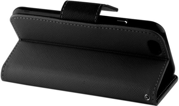 Apple iPhone 6 / 6S Wallet Case - Slim Protective Cover with Card Slots - Perfect for Everyday Use, Travel & Business (Black)