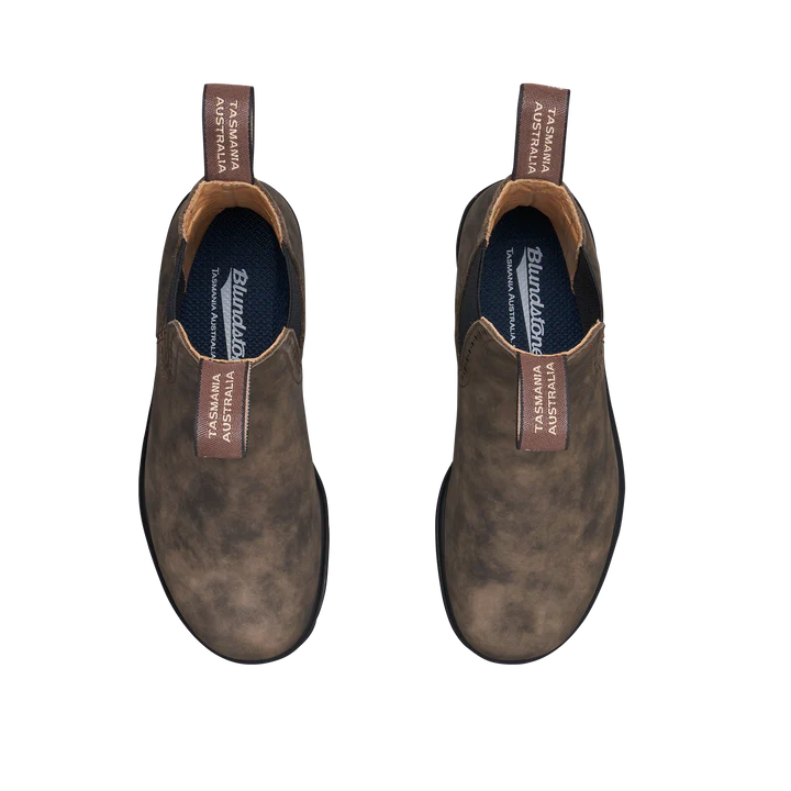 Blundstone 1351 Women's Chelsea Boots - Rustic Brown Leather Ankle Boots for Women | Comfortable & Stylish for Work, Travel & Outdoor Activities