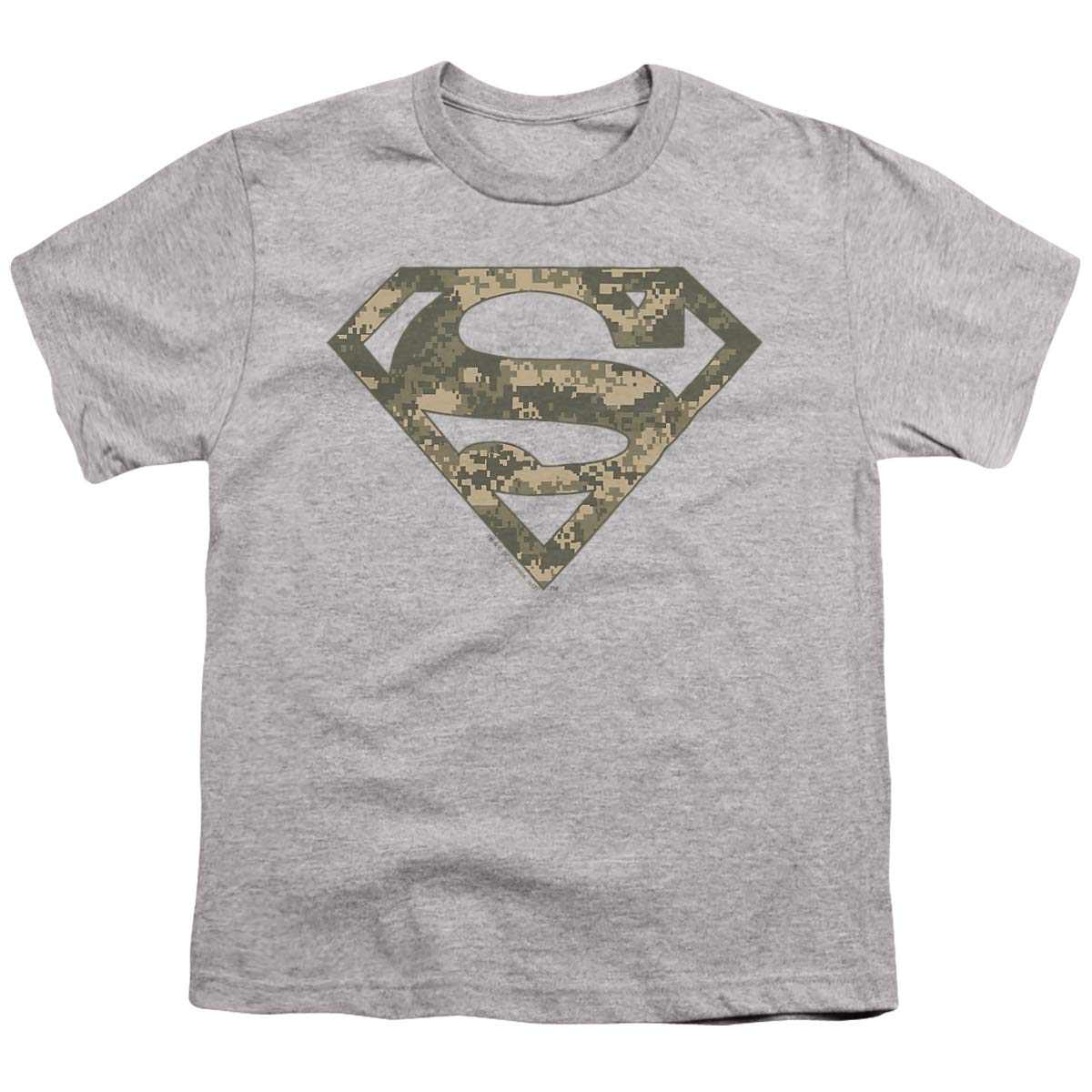 Superman Army Camo Shield Graphic T-Shirt for Men & Women - Cool Superhero Unisex Tee for Casual Wear, Cosplay & Comic Con Events