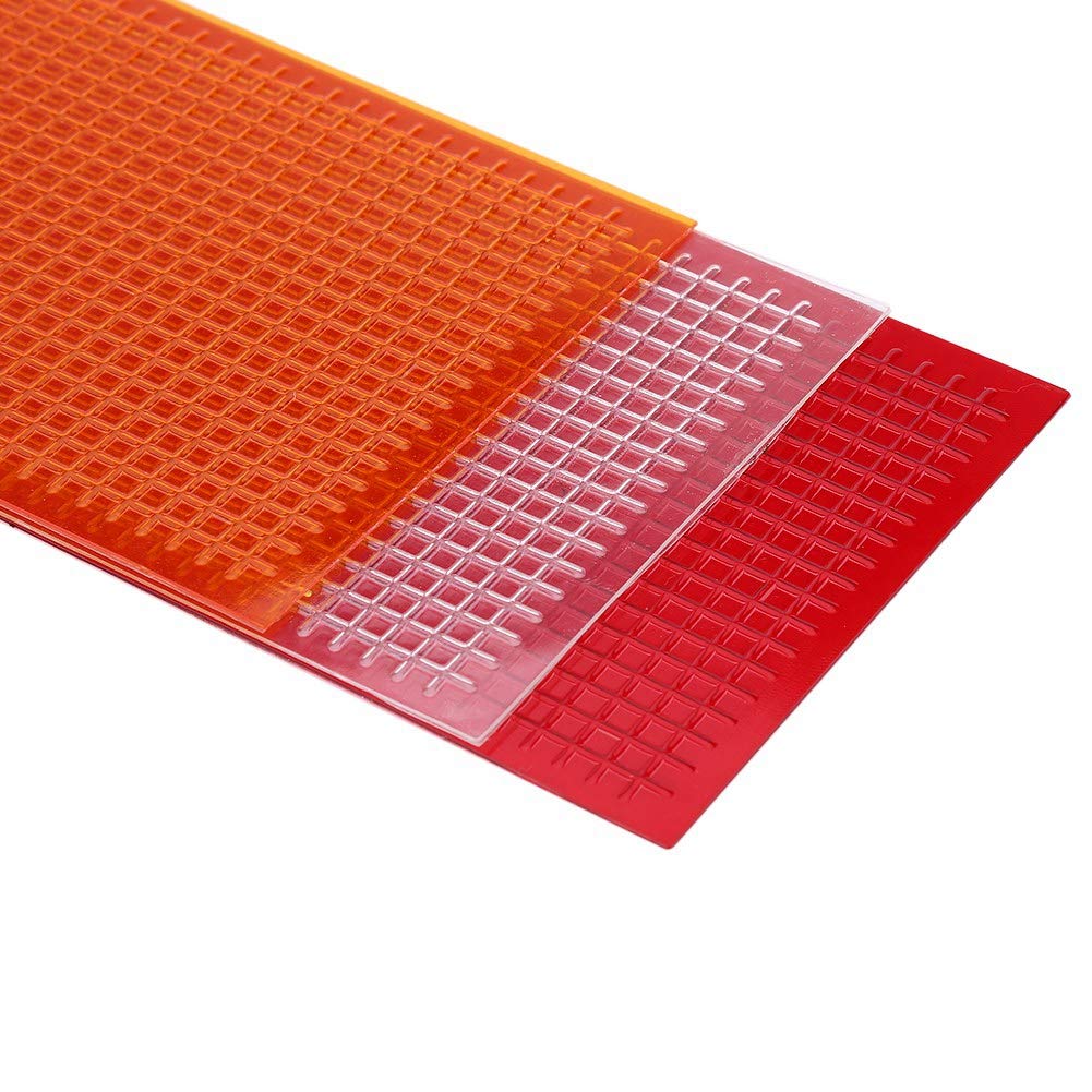 Red Orange Lens Tail Light Tape - Auto Lens Repair Kit for Cracked Headlights & Taillights - 3M High Strength Repair Film Multi-Pack - Perfect for DIY Car Light Restoration (Use for Crack Repair, Waterproofing, and Lens Protection on Vehicles, Motorcycles, RVs)
