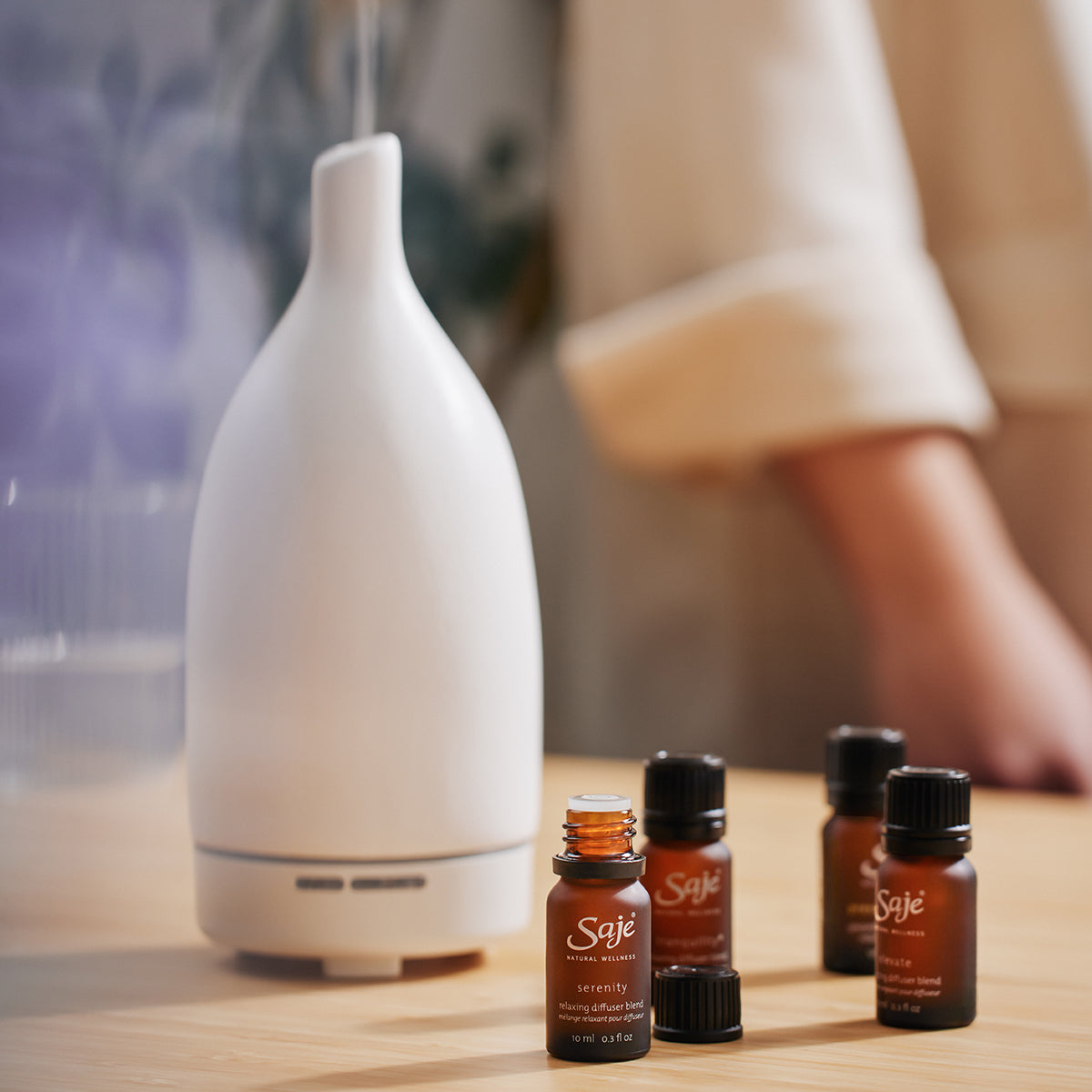 Serenity Relaxing Essential Oil Diffuser Blend - Calming Aromatherapy for Stress Relief & Better Sleep | Perfect for Home, Office & Yoga
