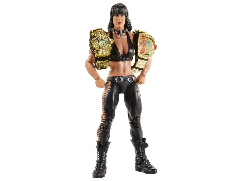 WWE Elite Collection Triple H & Chyna Action Figure 2-Pack Set - Perfect for Wrestling Fans, Collectors & Display Shelves