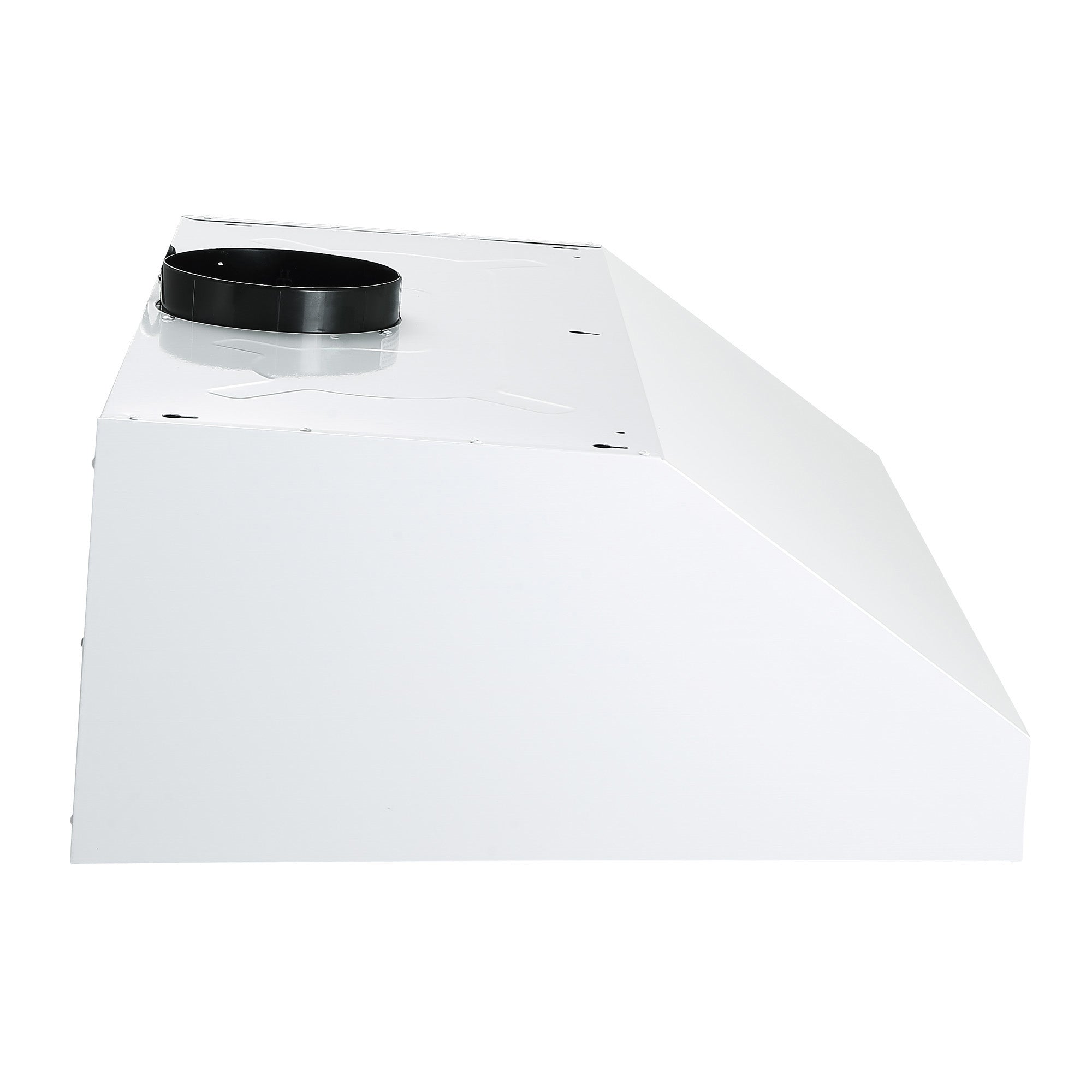 Ancona 30 Inch Ducted Under Cabinet Range Hood in White - Powerful Kitchen Ventilation for Smoke & Odor Removal - Perfect for Home Cooking, Baking & Grilling
