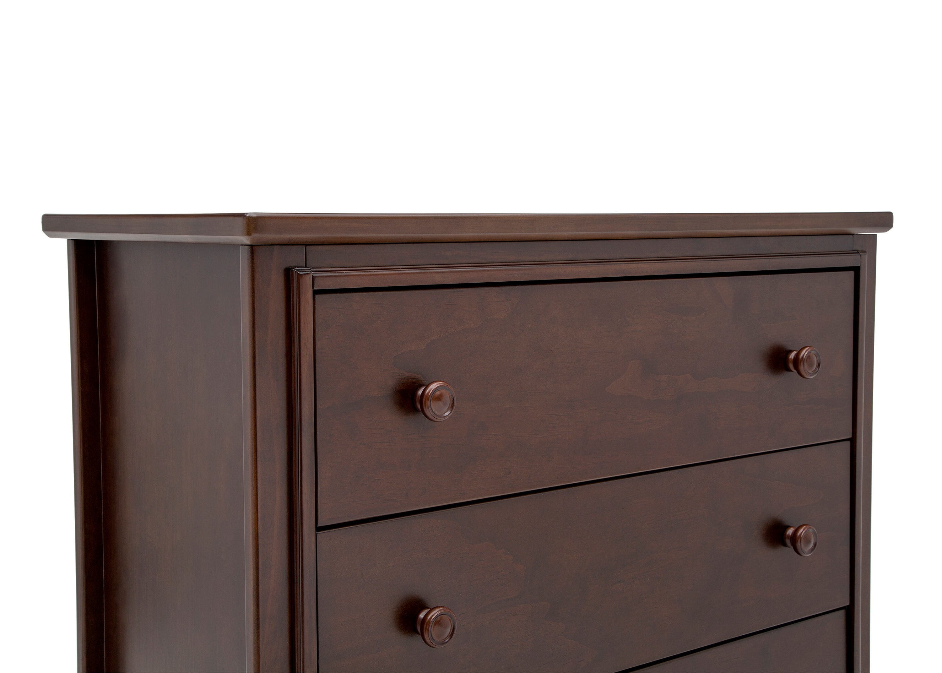 Perry 3 Drawer Baby Dresser with Changing Table Top & Secure Interlocking Drawers - Perfect Nursery Furniture for Diaper Changes & Baby Clothes Storage